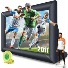 Inflatable outdoor movie screen VEVOR 20 ft inflatable movie screen inflatable projector screen outdoor theater