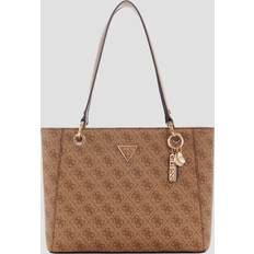 Guess Totes & Shopping Bags Guess Noelle Small Noel Tote, Latte Logo