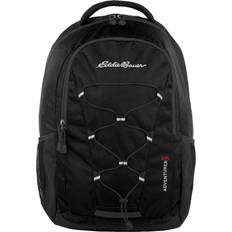 Unisex Hiking Backpacks Eddie Bauer Adventurer 25 Liters Backpack Black Black