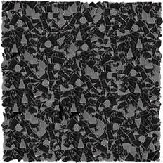 Tiles Apollo Tile Black Pebble Polished and Honed Glass Mosaic Tile 4.83 sq. ft./Case