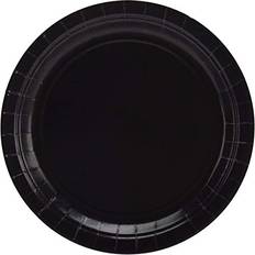 Disposable Plates on sale Creative Converting Touch Of Color Dinner Plate 9 Black Velvet