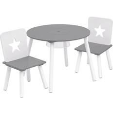 Kids Wooden Table & Chairs Set