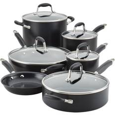 Anolon Cookware Sets Anolon Advanced Hard-Anodized Onyx Cookware Set