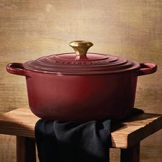 Le Creuset Signature Rund Gryde Ø 26 cm Garnet med låg