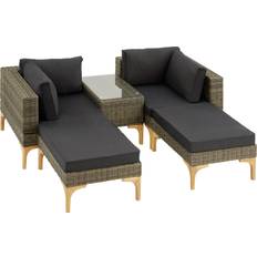 tectake Rattan Outdoor Lounge Set