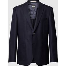 HUGO BOSS Overtøj HUGO BOSS Regular-fit jacket in micro-patterned virgin wool