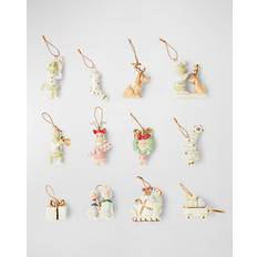Grinch tree decorations Lenox How Grinch Stole 12-Piece Mini Christmas Tree Ornament