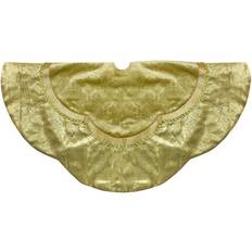 Beige Christmas Tree Skirts Northlight Golden Scalloped Velvet Skirt Christmas Tree Skirt