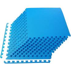 Exercise Mats & Gym Floor Mats BalanceFrom Puzzle Exercise Mat with EVA Foam Interlocking Tiles