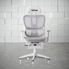 Techni Sport AIRFLEX2.0 White Mesh Gaming Chair Grey