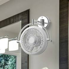 Chrome Ceiling Fans Bed Bath & Beyond Uncle 10-inch ABS Mount