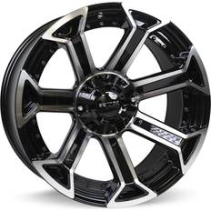 Car Rims RTX Peak 20x9 6x135/139.7 ET0 CB87.1 Gloss Black Machined Wheel