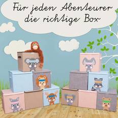 Polyester Förvaringslådor Lifeney aufbewahrungsbox + deckel versch. farben spielzeug kinderzimmer faltbox