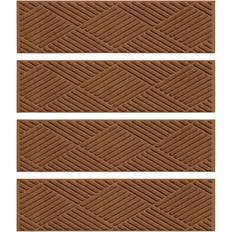 Bungalow Flooring Diamonds 8.5"x30" Stair Treads Brown