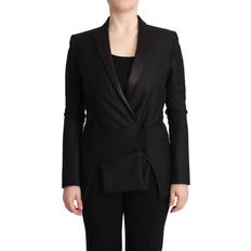 Dobbelt Brystet Sort Blazer XS