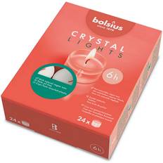 Bolsius Fyrfadsstager Bolsius Clear Cup Tealight Box of 24 Candle Holder
