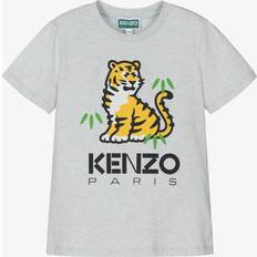Kenzo T-shirt - Gråmelerad Med Tiger