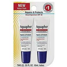 Sunscreen & Self Tan Aquaphor Lip Repair & Protect SPF 30 Dual Pack