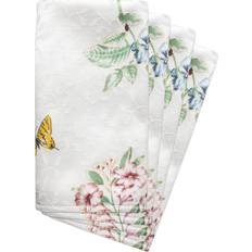 Polyester Cloth Napkins Lenox Butterfly Meadow Cloth Napkin Green (50.8x)