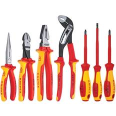 Knipex tool set Knipex Combination Hand Tool Set: 7 Pc, Insulated Tool Set