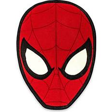 Negro Alfombras Ukonic Marvel Spider-Man Mask Printed Area Rug 52 x 35 Inches