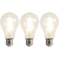 Luedd Set van 3 E27 lamp A67 helder 8W 1055 lm 2700K