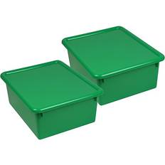 Green Letterboxes & Posts Stowaway Plastic 5 Letter Box