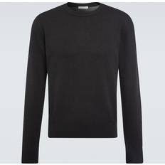 Straight Jumpers The Row Benji cashmere sweater black