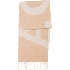 Polyamide Écharpes A.P.C. Malo Logo Scarf - Camel