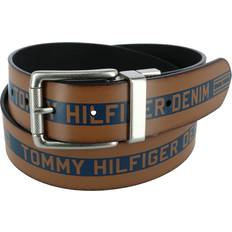 Tommy Hilfiger Belts Tommy Hilfiger Mens Reversible Belt - Tan Navy