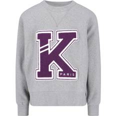Kenzo Herr Överdelar Kenzo Patch Detail Sweatshirt - Gray