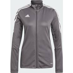 Adidas Women's Tiro 21 Track Jacket-grey/white-xs grey/white