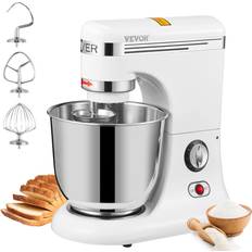 Robots Culinaires & Mixeurs VEVOR 600W Stand Mixer 11-Speed Tilt-Head Dough Mixer 7.4 Qt Bowl