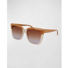 Ferragamo Unisex Solbriller Ferragamo Salvatore SF 1102S 261 58 Solbriller Kvinder - Brun