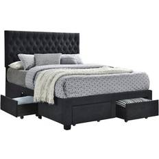 King tufted bed frame Coaster Soledad Eastern King