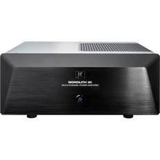 Monoprice 3x200 Watts Per Channel Multi-Channel Home Theater Power Amplifier with XLR Inputs Black