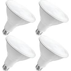 Light Bulbs Viribright 15-Watt Soft White LED Floodlight Bulb, 4/Box 654657-4