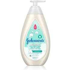 Myrkytön Vauvan ihon Johnson's Cottontouch vaahtokylpy ja suihkugeeli 2in1 lapsille 500 ml