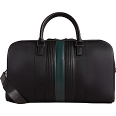 Stribede Duffeltasker & Sportstasker Ted Baker Rucks Core Twill PU Striped Holdall - Black