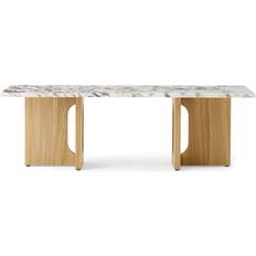 Audo Copenhagen Androgyne Oak/Calacatta Viola Tavolino 45x120cm