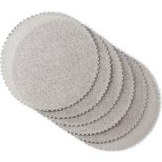 Martha Stewart Woven Water Lindos Place Mat Gray