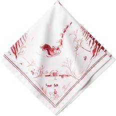 Algodón Servilletas de Tela Juliska Country Estate Winter Frolic Napkin Servilleta de Tela Blanco (40.64x50.8cm)