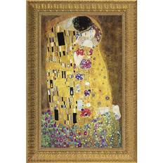 Design Toscano The Kiss Canvas Replica Painting Framed Art