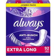 Pantiliners Always Anti-Bunch Xtra Protection 92-pack