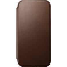 Nomad Modern Leather Folio Case for iPhone 15 Pro Max