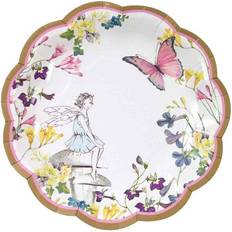 Disposable Plates Truly Fairy Scallop Edge 12-pack