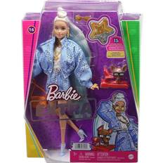 Barbie Spielzeuge Mattel Barbie Extra Doll Bandana Blonde HHN08