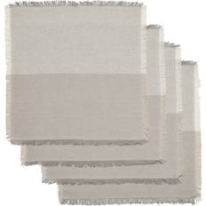 IKEA NISSÖGA Cloth Napkin White, Grey (35x35cm)