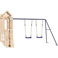 Metallo Casette da gioco vidaXL Outdoor Playset Solid Wood