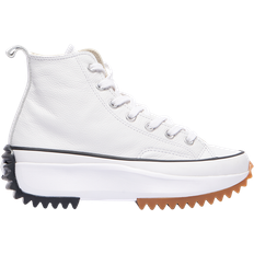 Run star hike platform Converse Run Star Hike Platform Foundational Leather - White/Black/Gum